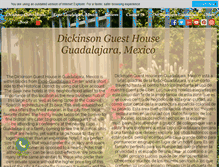 Tablet Screenshot of dickinsonguesthouse.com
